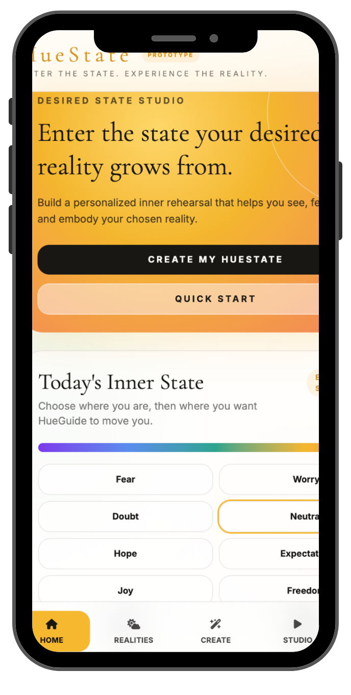 HueState app preview