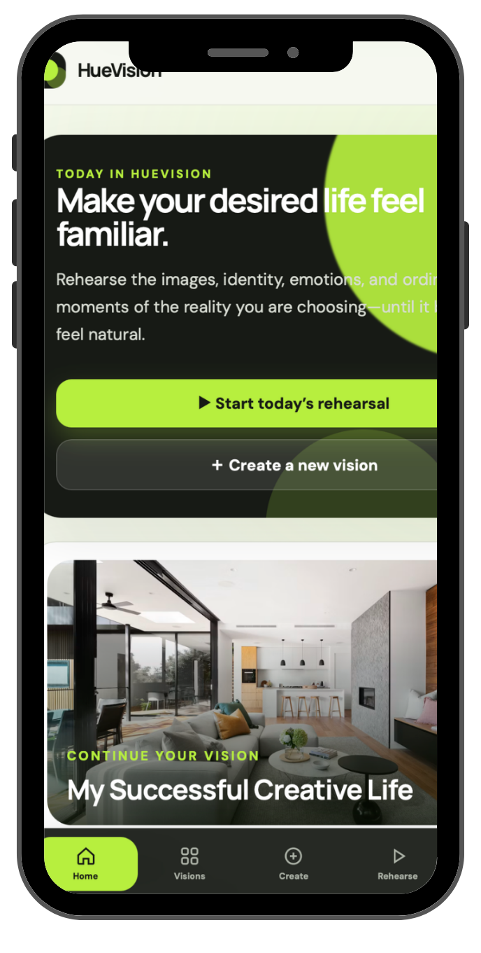 HueVision app screenshot